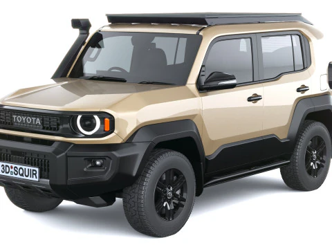 Toyota Land Cruiser FJ Offroad 2027 3D Model