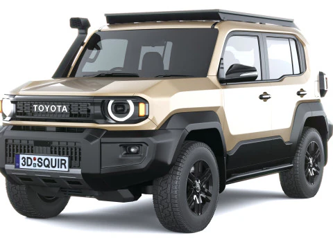 Toyota Land Cruiser FJ Offroad 2027 3D Model