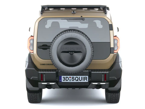 Toyota Land Cruiser FJ Offroad 2027 3D Model