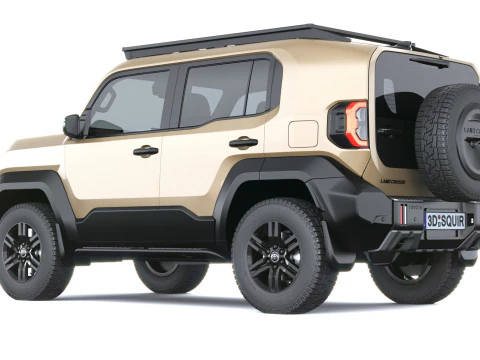 Toyota Land Cruiser FJ Offroad 2027 3D Model