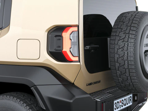 Toyota Land Cruiser FJ Offroad 2027 3D Model