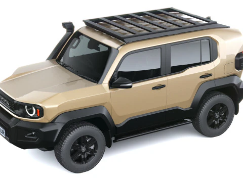 Toyota Land Cruiser FJ Offroad 2027 3D Model