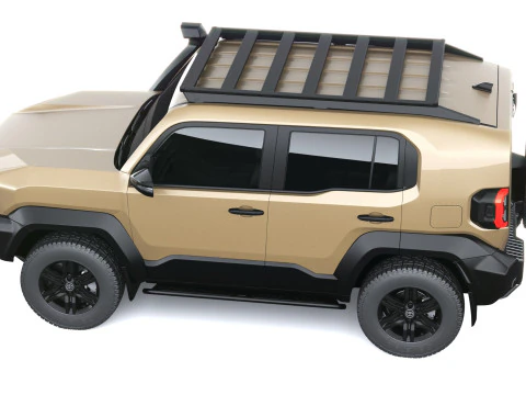 Toyota Land Cruiser FJ Offroad 2027 3D Model