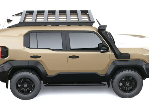 Toyota Land Cruiser FJ Offroad 2027 3D Model