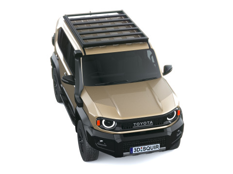 Toyota Land Cruiser FJ Offroad 2027 Modelo 3D