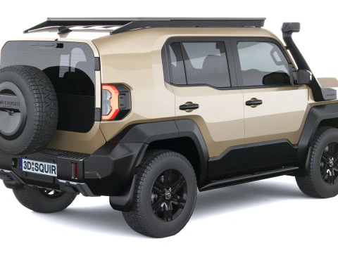 Toyota Land Cruiser FJ Offroad 2027 3D Model