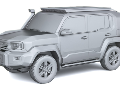 Toyota Land Cruiser FJ Offroad 2027 Modelo 3D