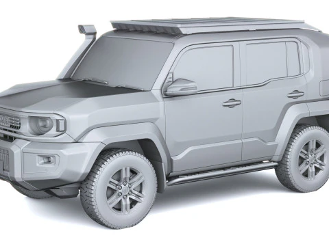 Toyota Land Cruiser FJ Offroad 2027 3D Model