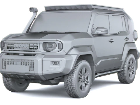 Toyota Land Cruiser FJ Offroad 2027 3D Model