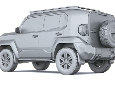 Toyota Land Cruiser FJ Offroad 2027 Modelo 3D