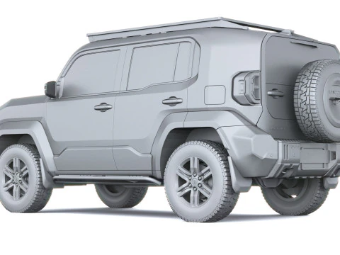 Toyota Land Cruiser FJ Offroad 2027 3D Model