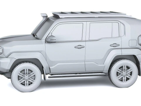 Toyota Land Cruiser FJ Offroad 2027 3D Model