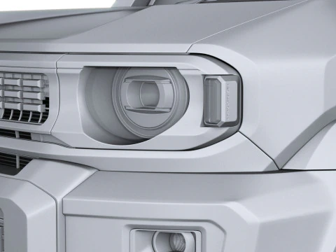 Toyota Land Cruiser FJ Offroad 2027 3D Model