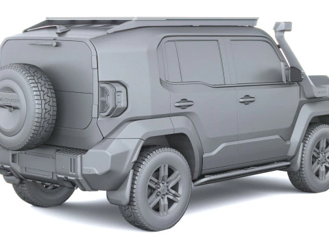 Toyota Land Cruiser FJ Offroad 2027 3D Model