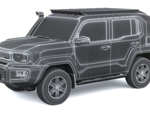 Toyota Land Cruiser FJ Offroad 2027 Modelo 3D