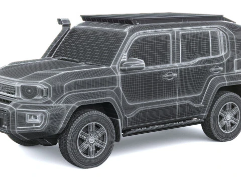Toyota Land Cruiser FJ Offroad 2027 3D Model