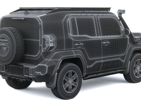 Toyota Land Cruiser FJ Offroad 2027 Modelo 3D