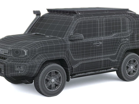 Toyota Land Cruiser FJ Offroad 2027 3D Model