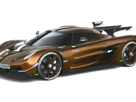 Koenigsegg Sadairs Spear 2026 LowPoly 3D Model