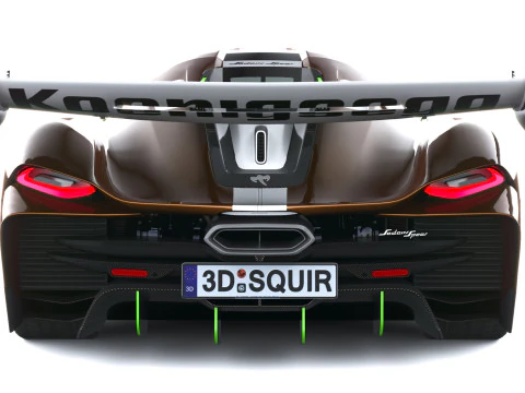 Lancia Koenigsegg Sadair 2026 LowPoly Modello 3D