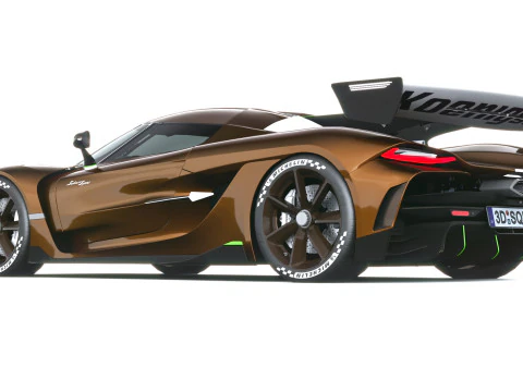 Lancia Koenigsegg Sadair 2026 LowPoly Modello 3D