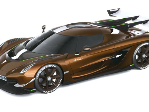 Lancia Koenigsegg Sadair 2026 LowPoly Modello 3D