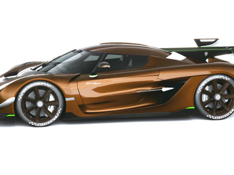 Lancia Koenigsegg Sadair 2026 LowPoly Modello 3D