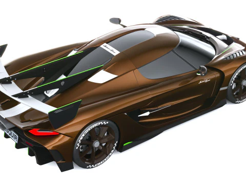 Lancia Koenigsegg Sadair 2026 LowPoly Modello 3D