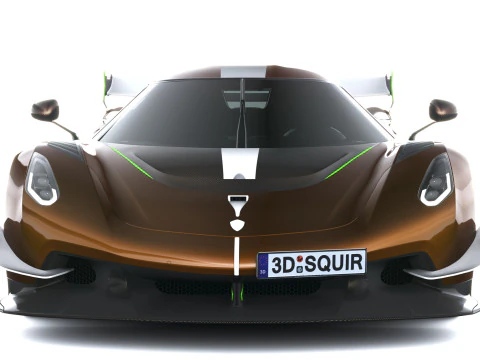 Lancia Koenigsegg Sadair 2026 LowPoly Modello 3D