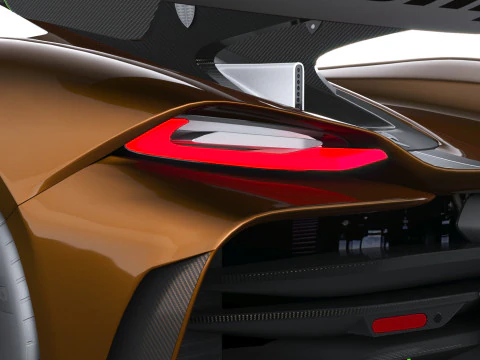 Lancia Koenigsegg Sadair 2026 LowPoly Modello 3D