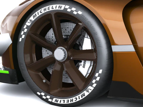 Lancia Koenigsegg Sadair 2026 LowPoly Modello 3D