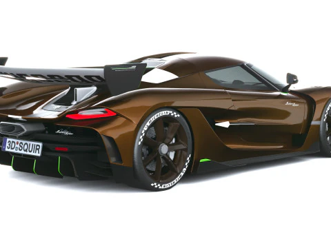 Lancia Koenigsegg Sadair 2026 LowPoly Modello 3D