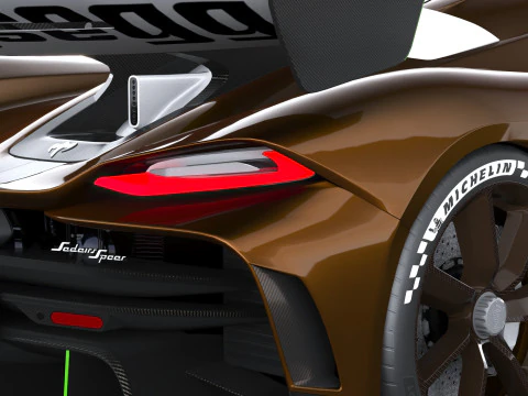 Lancia Koenigsegg Sadair 2026 LowPoly Modello 3D