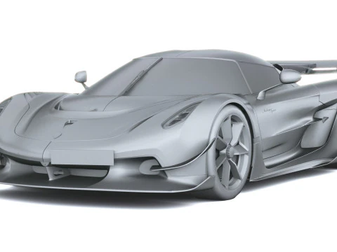 Lancia Koenigsegg Sadair 2026 LowPoly Modello 3D