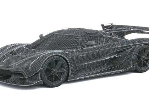 Lancia Koenigsegg Sadair 2026 LowPoly Modello 3D