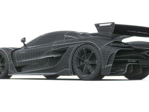 Lancia Koenigsegg Sadair 2026 LowPoly Modello 3D