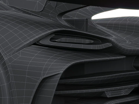 Lancia Koenigsegg Sadair 2026 LowPoly Modello 3D