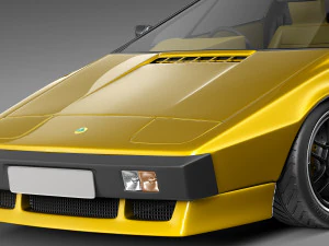 Lotus Esprit S2 Turbo 1978 3D Model