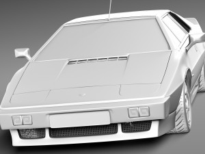 Lotus Esprit S2 Turbo 1978 3D 모델