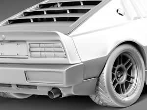 Lotus Esprit S2 Turbo 1978 3D 모델