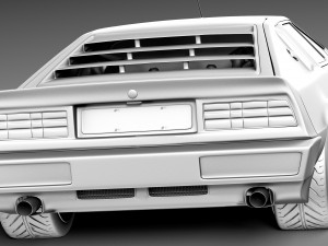 Lotus Esprit S2 Turbo 1978 3D 모델