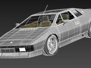 Lotus Esprit S2 Turbo 1978 3D 모델