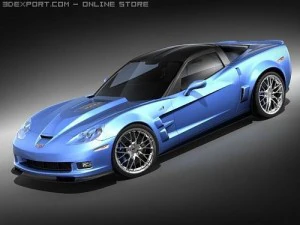 Chevrolet Corvette ZR1 Modello 3D