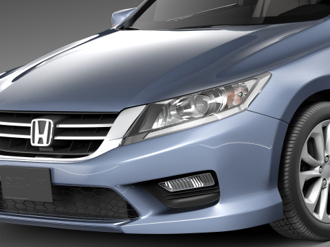 Honda Accord Sedan 2013 3D Model