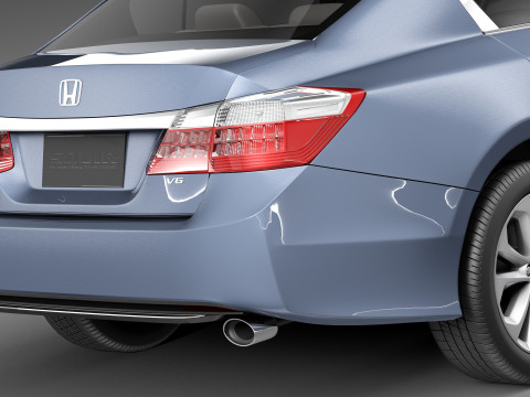 Honda Accord Sedan 2013 3D Model
