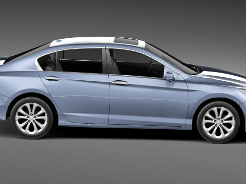Honda Accord Sed&atilde; 2013 Modelo 3D