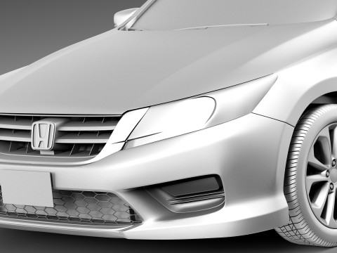 Honda Accord Sedan 2013 3D Model