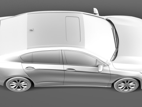 Honda Accord Sedan 2013 3D Model