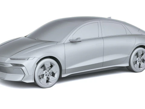 Hyundai Ioniq 6 2026 3D Model