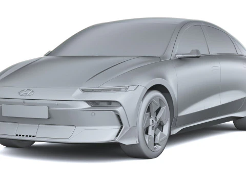 Hyundai Ioniq 6 2026 3D Model